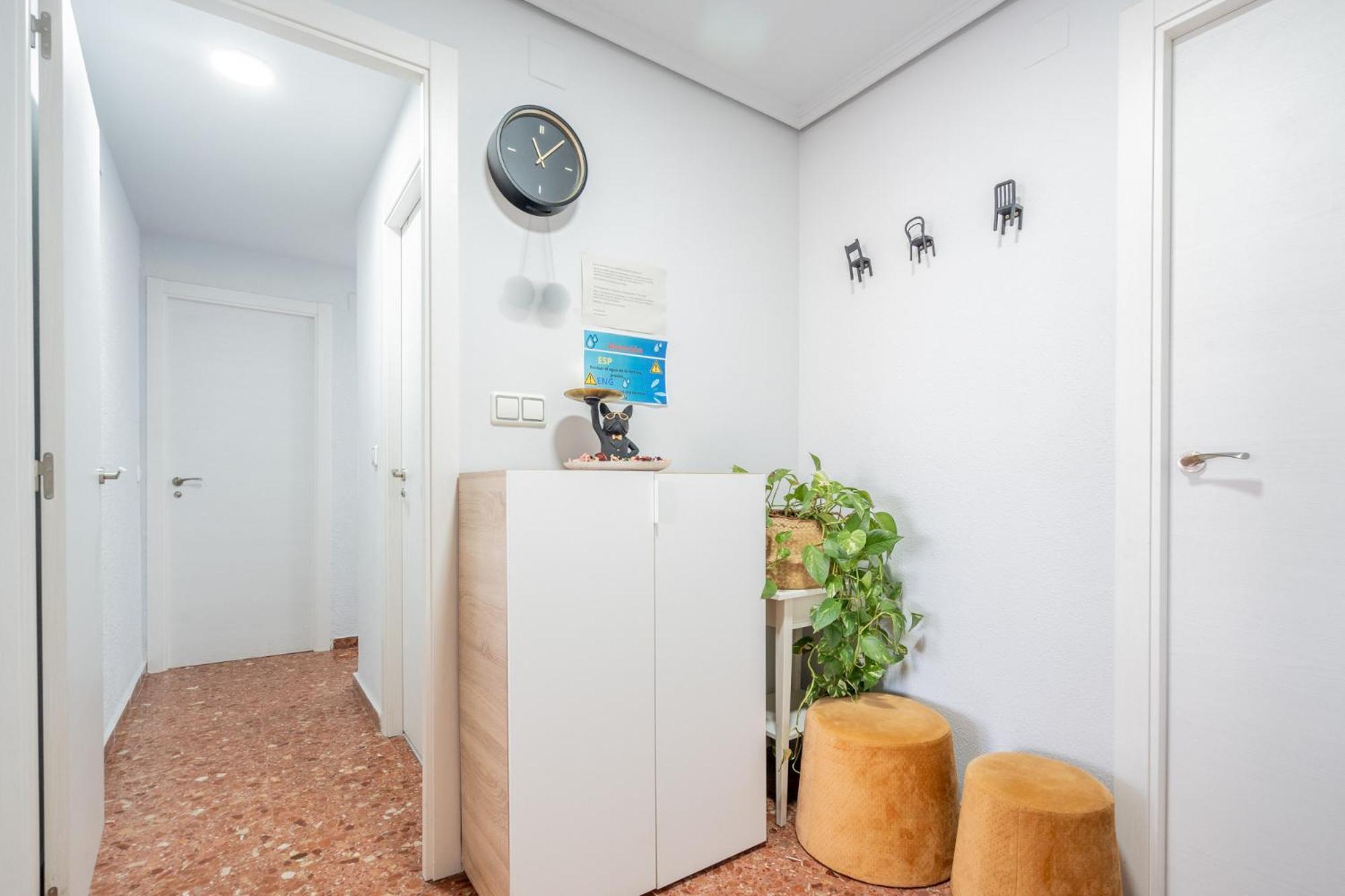Apartamento Familiar En Avenida Del Puerto Валенсия Экстерьер фото